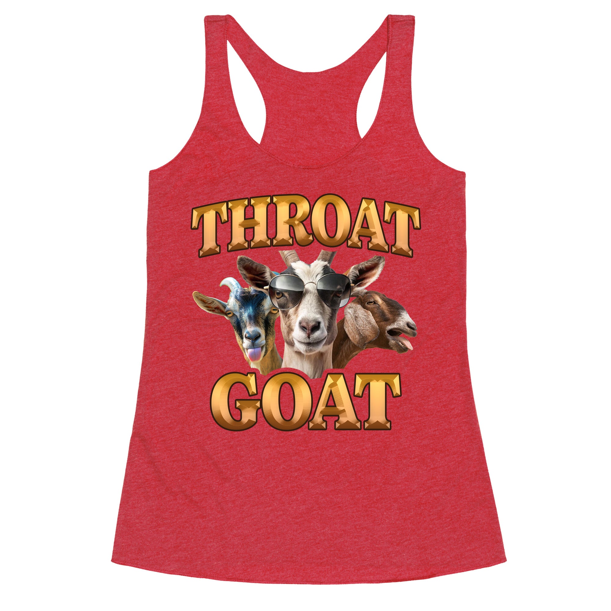 Throat Goat Racerback Tank