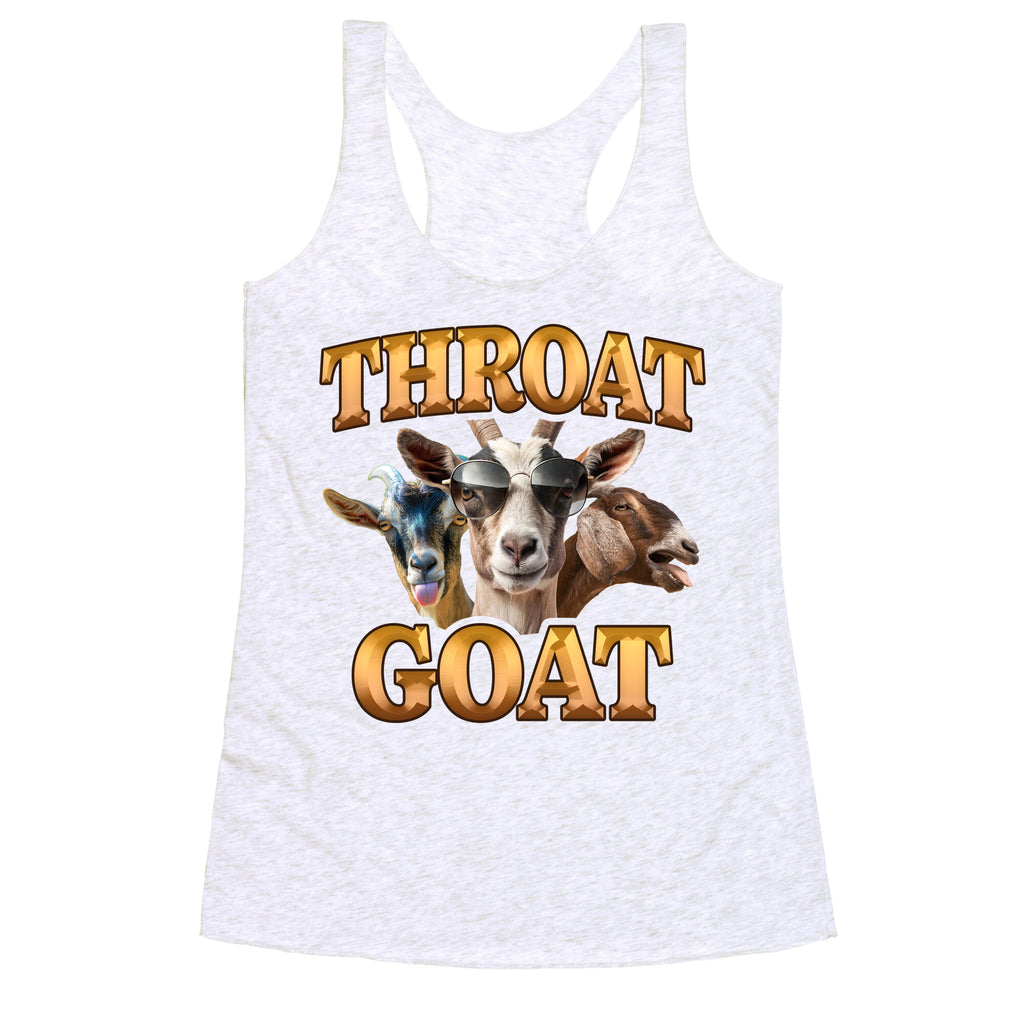 Throat Goat Racerback Tank