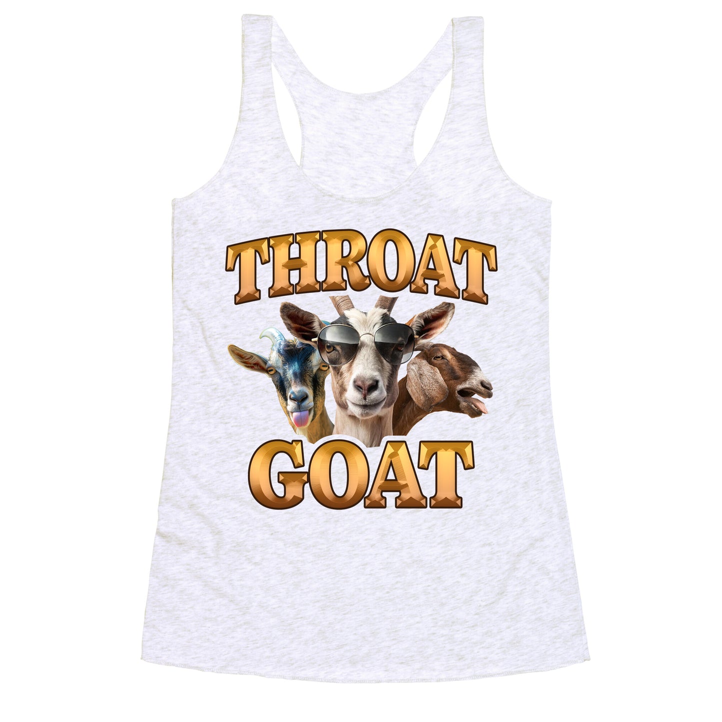 Throat Goat Racerback Tank