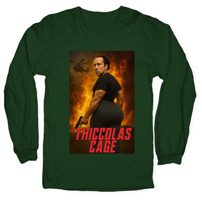 Thiccolas Cage Longsleeve Tee