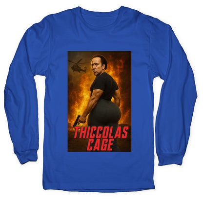Thiccolas Cage Longsleeve Tee