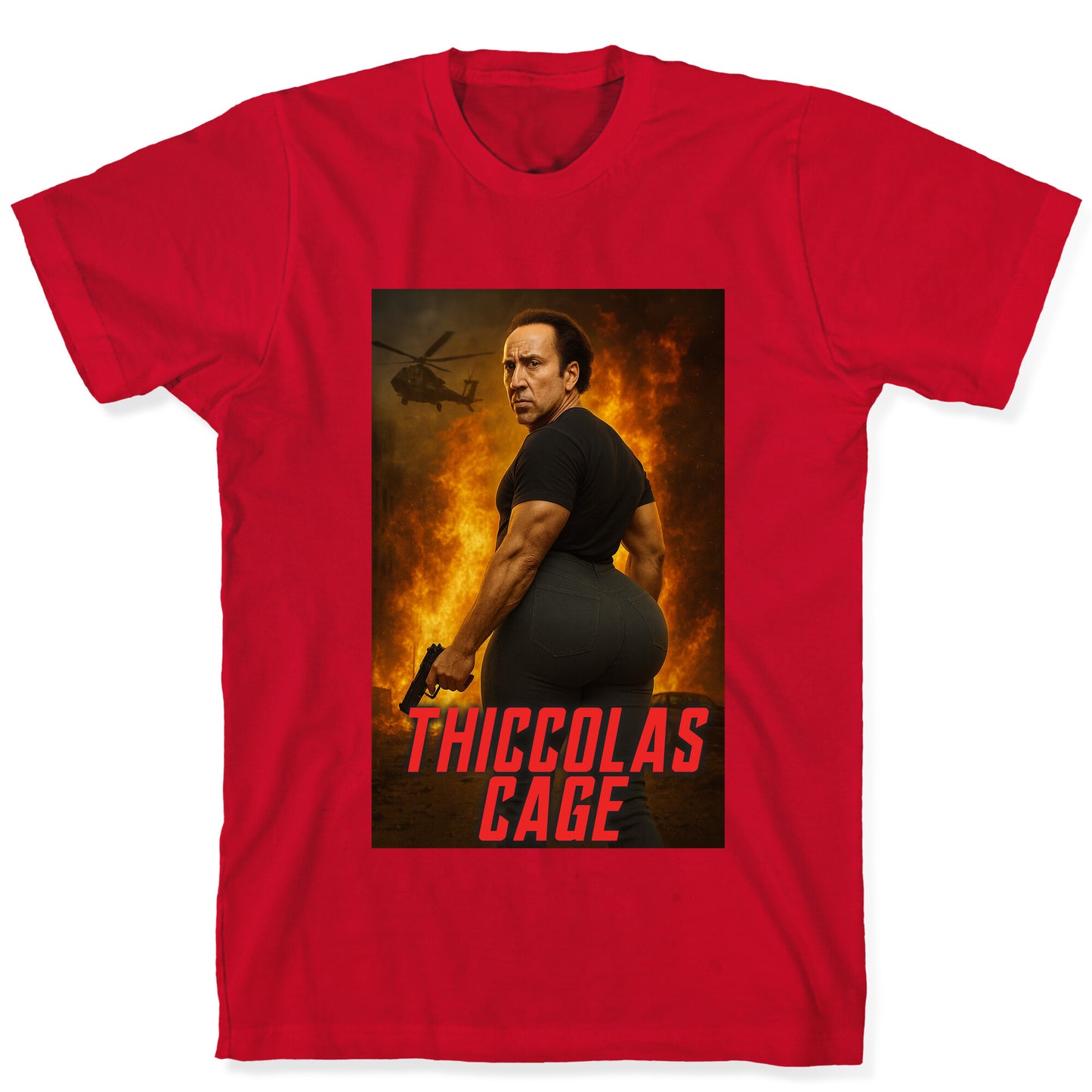 Thiccolas Cage T-Shirt