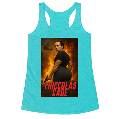 Thiccolas Cage Racerback Tank