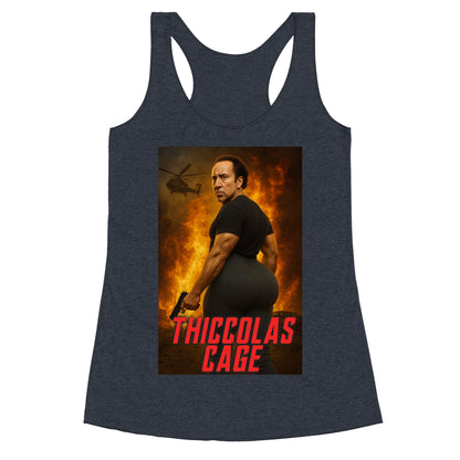 Thiccolas Cage Racerback Tank