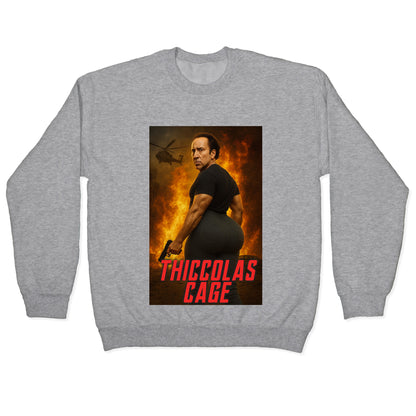 Thiccolas Cage Crewneck Sweatshirt
