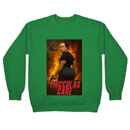 Thiccolas Cage Crewneck Sweatshirt
