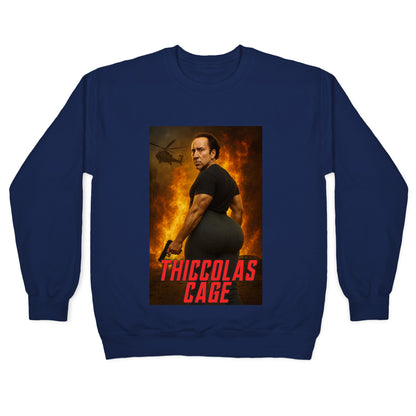 Thiccolas Cage Crewneck Sweatshirt