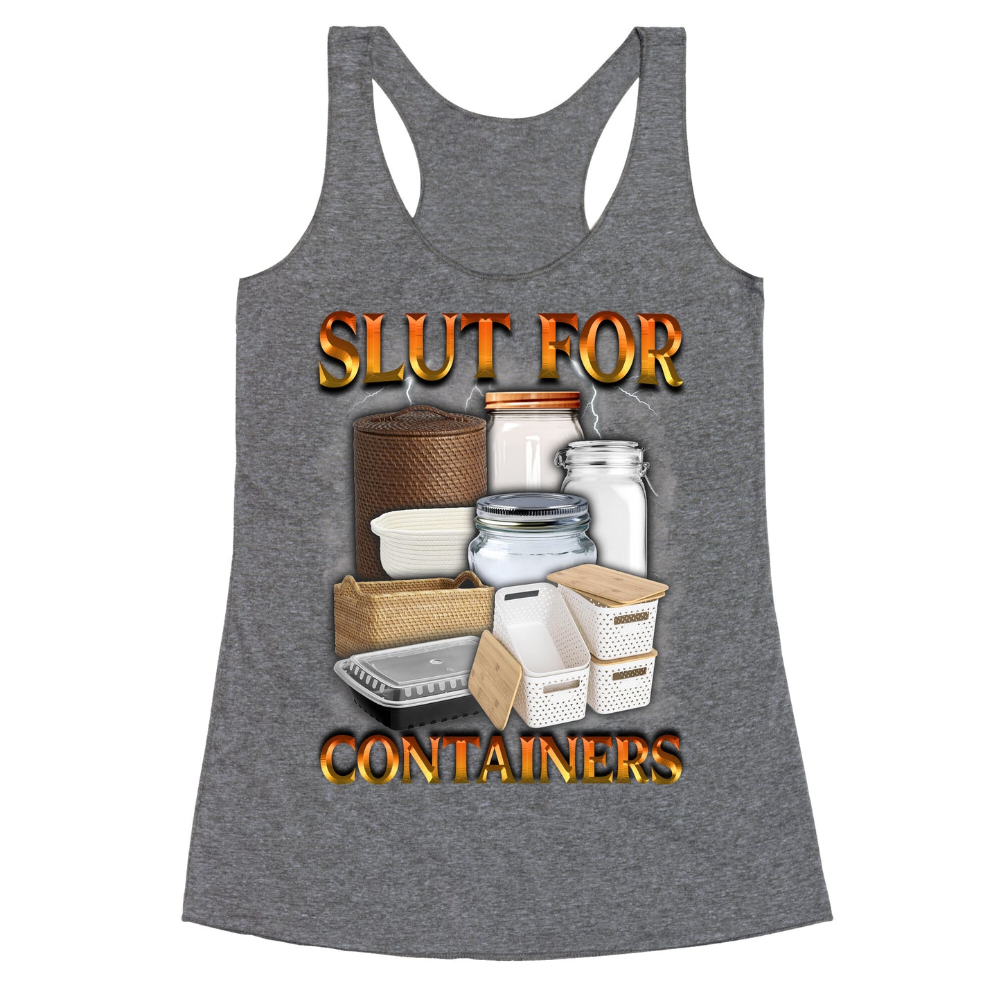 Slut for Containers Racerback Tank