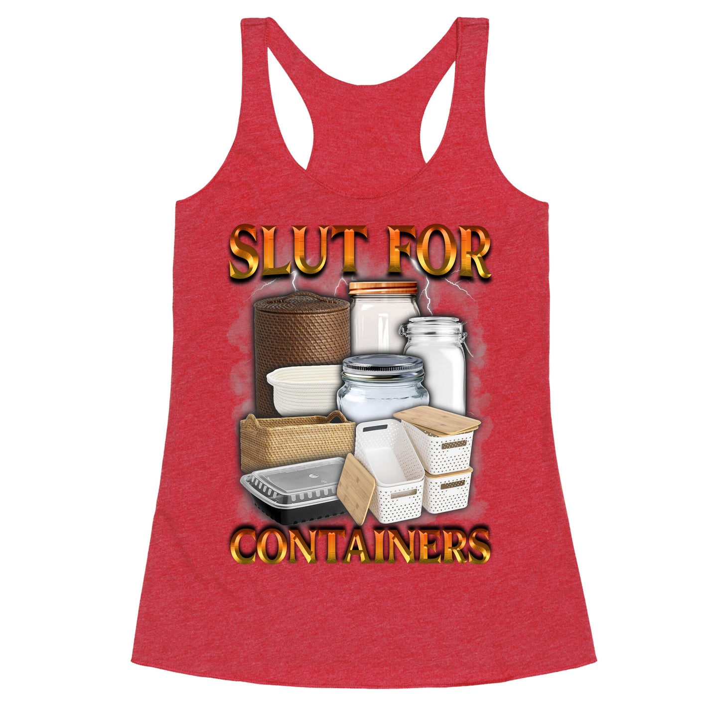 Slut for Containers Racerback Tank