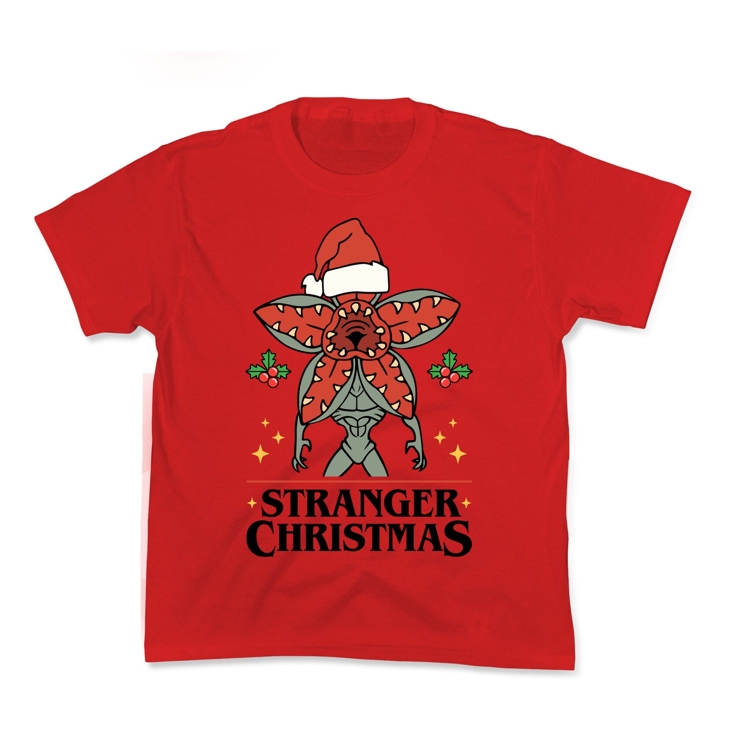 Stranger Christmas Kids Tee