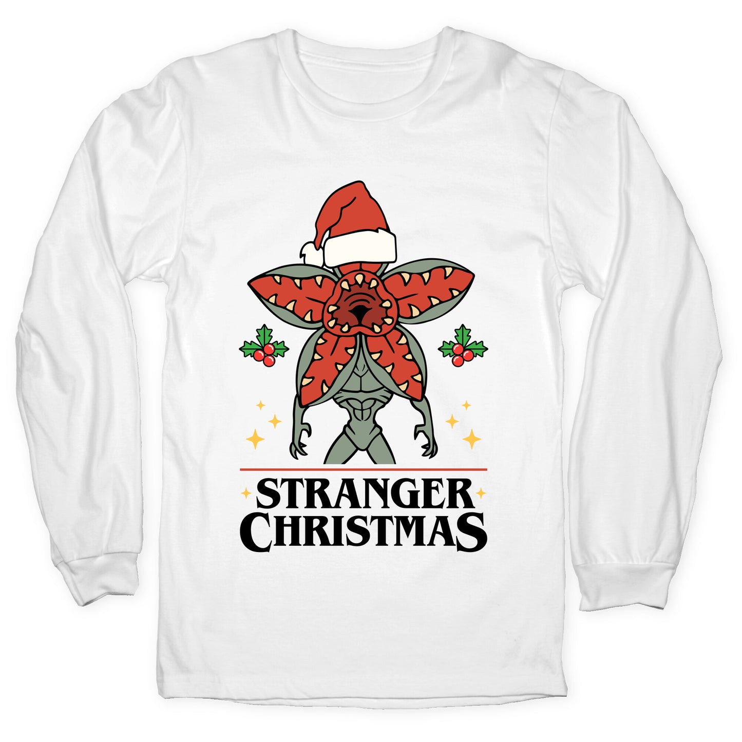 Stranger Christmas Longsleeve Tee
