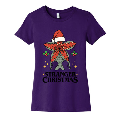 Stranger Christmas Womens Cotton Tee