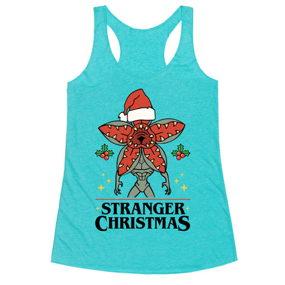 Stranger Christmas Racerback Tank