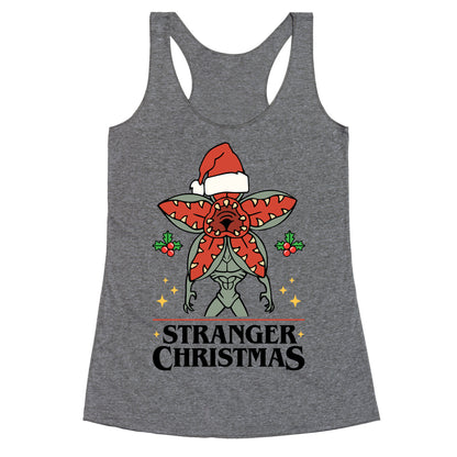 Stranger Christmas Racerback Tank