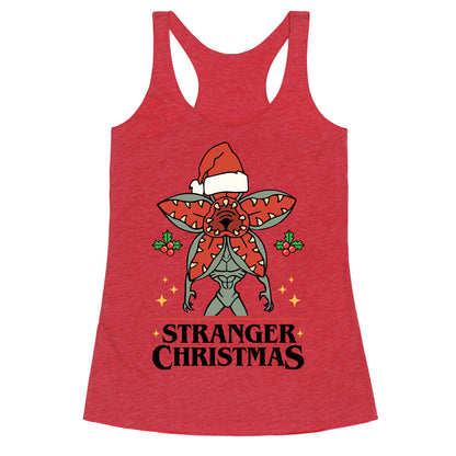Stranger Christmas Racerback Tank