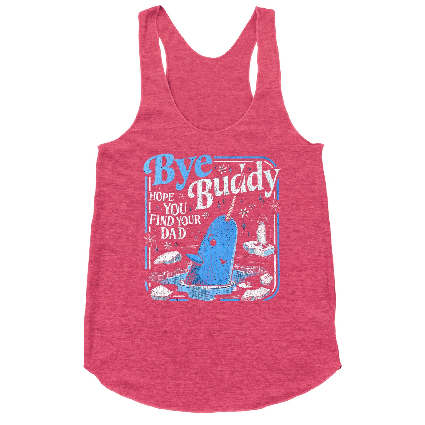 Bye Bye Buddy Racerback Tank