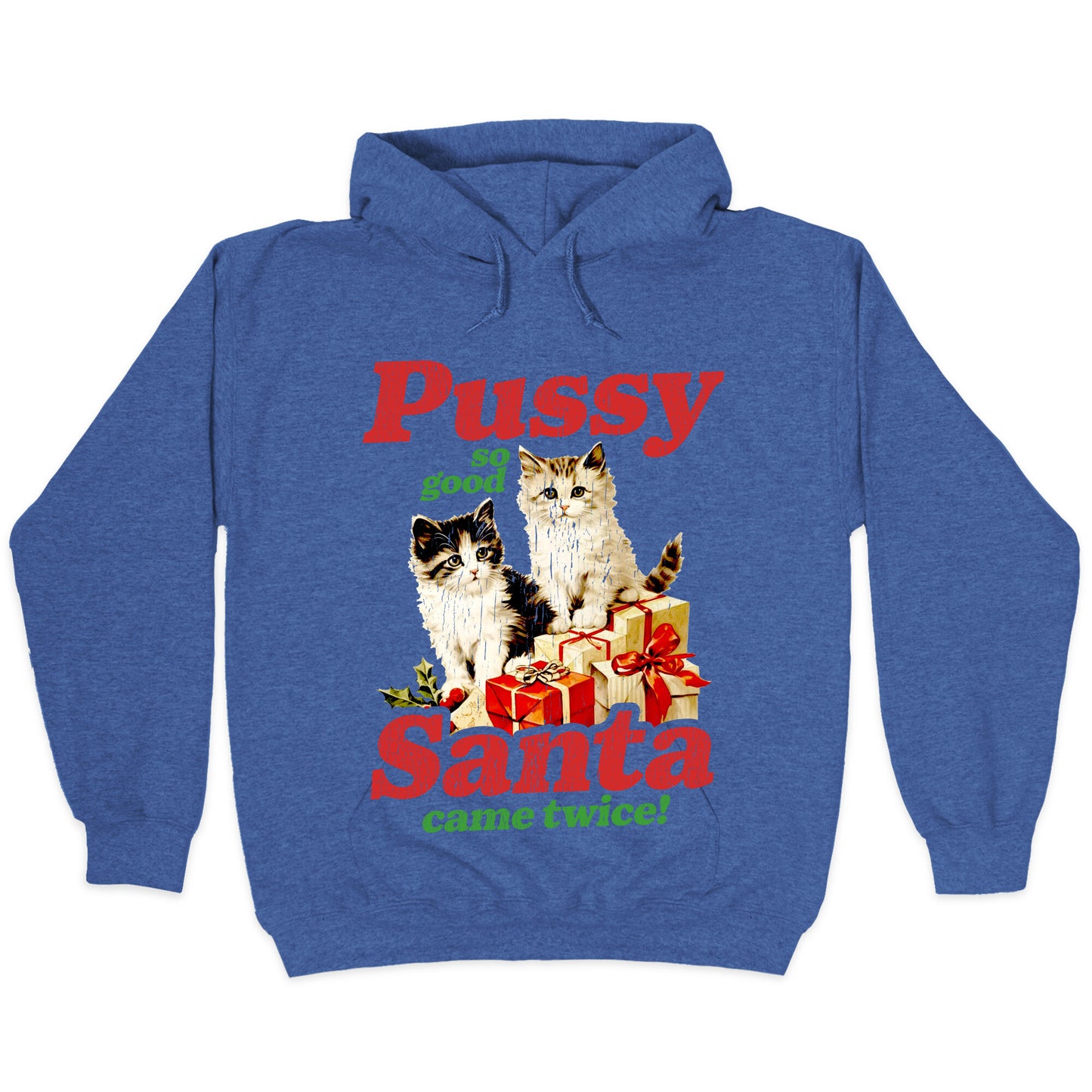 Pussy So Good Santa Came Twice Hoodie