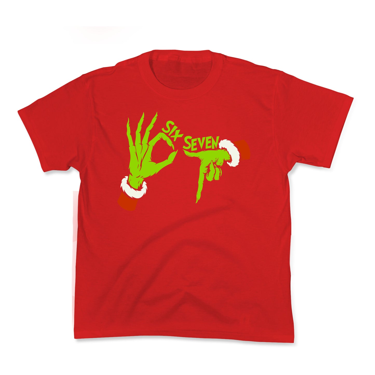 67 Grinch Hands Kids Tee