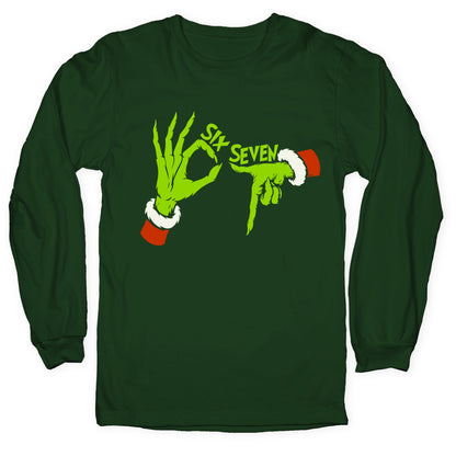 67 Grinch Hands Longsleeve Tee