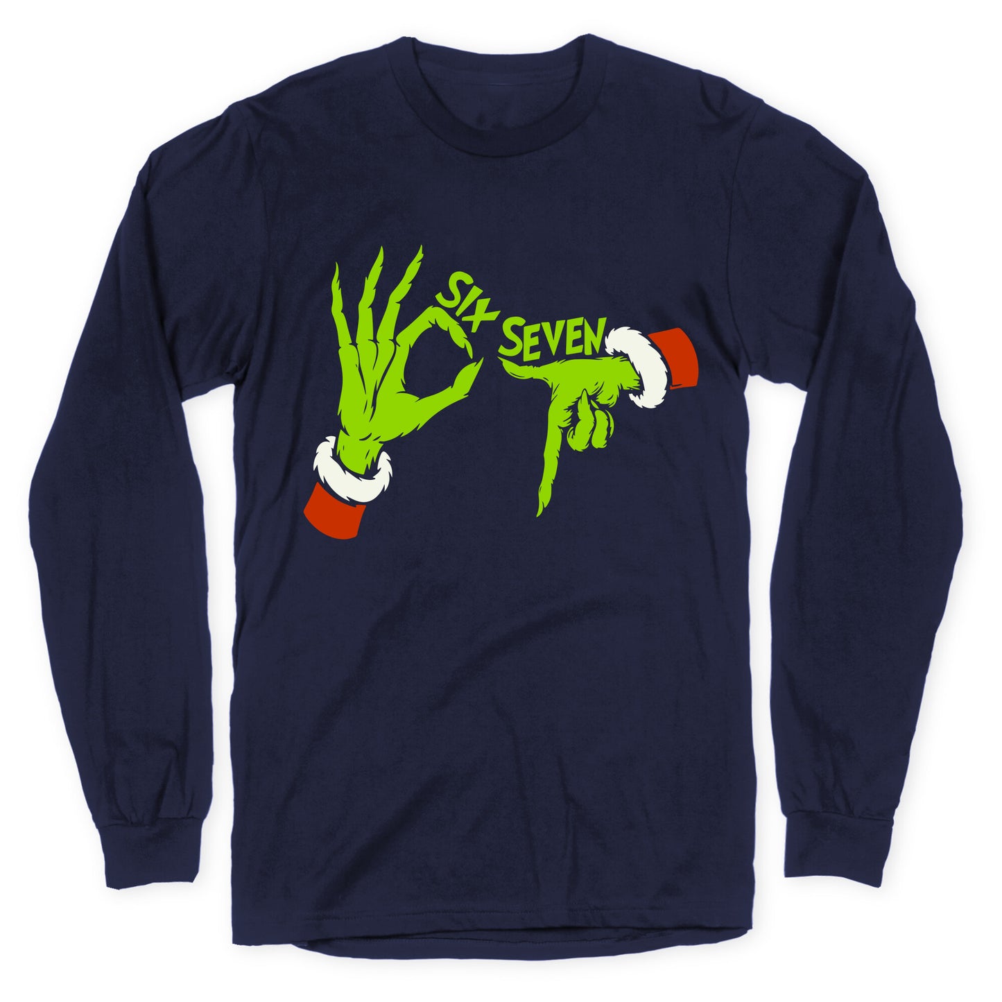 67 Grinch Hands Longsleeve Tee