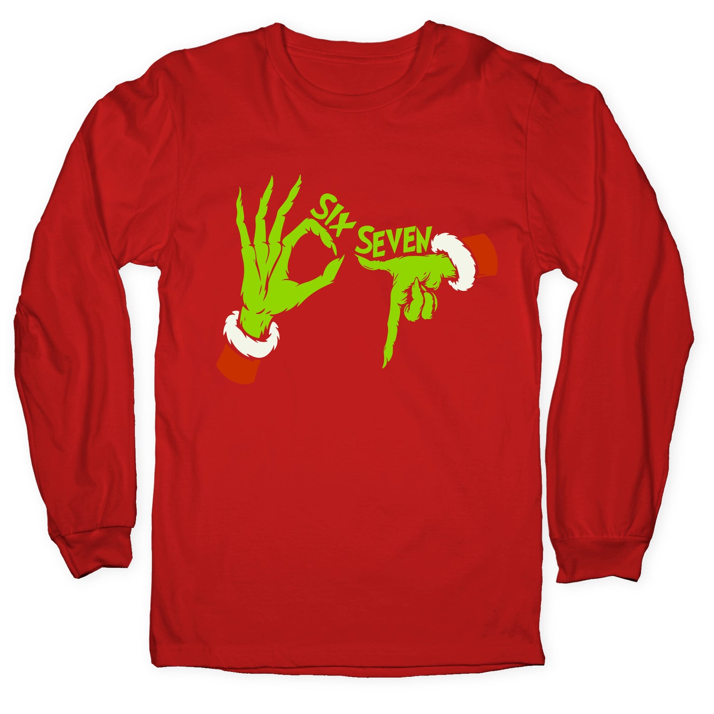 67 Grinch Hands Longsleeve Tee
