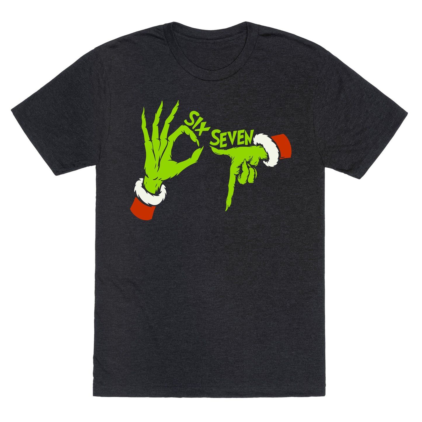 67 Grinch Hands Unisex Triblend Tee