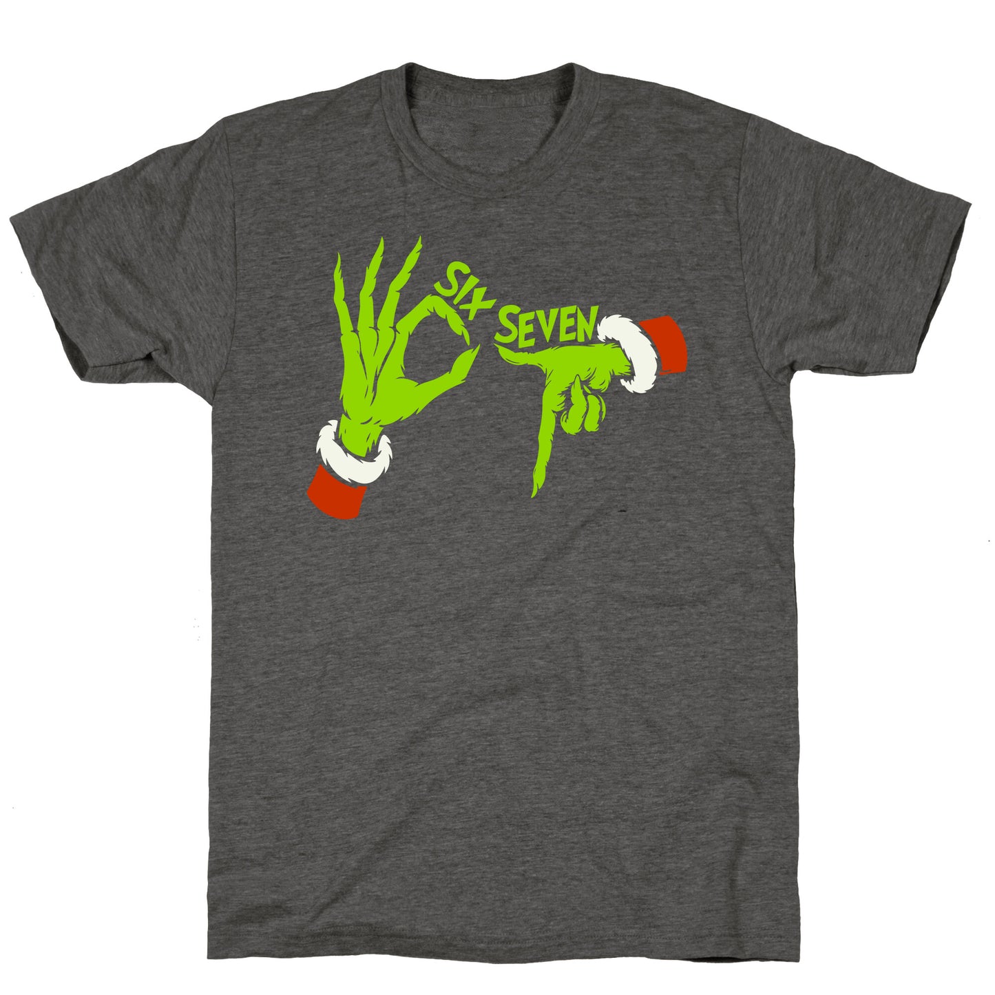 67 Grinch Hands Unisex Triblend Tee