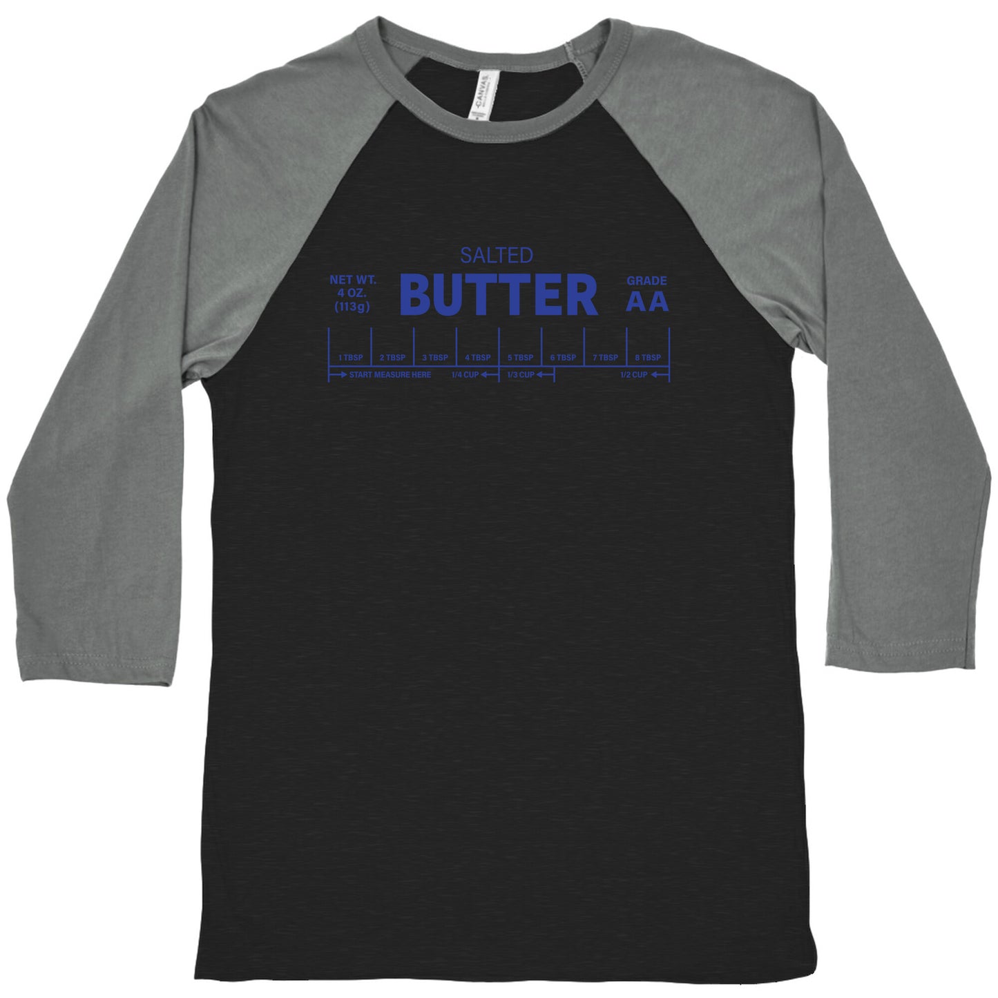 Salted Butter Baseball Tee