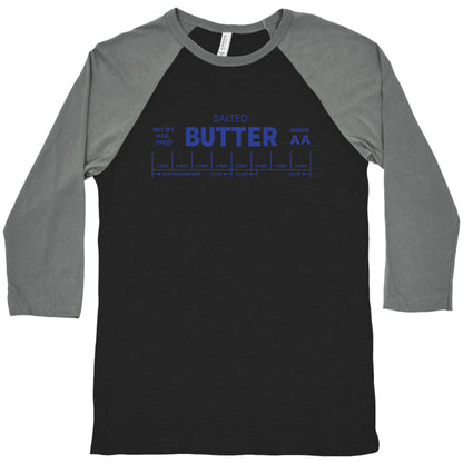 Salted Butter Baseball Tee