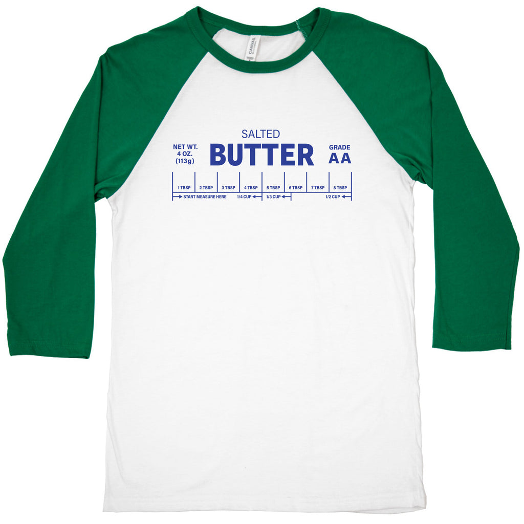 Salted Butter Baseball Tee