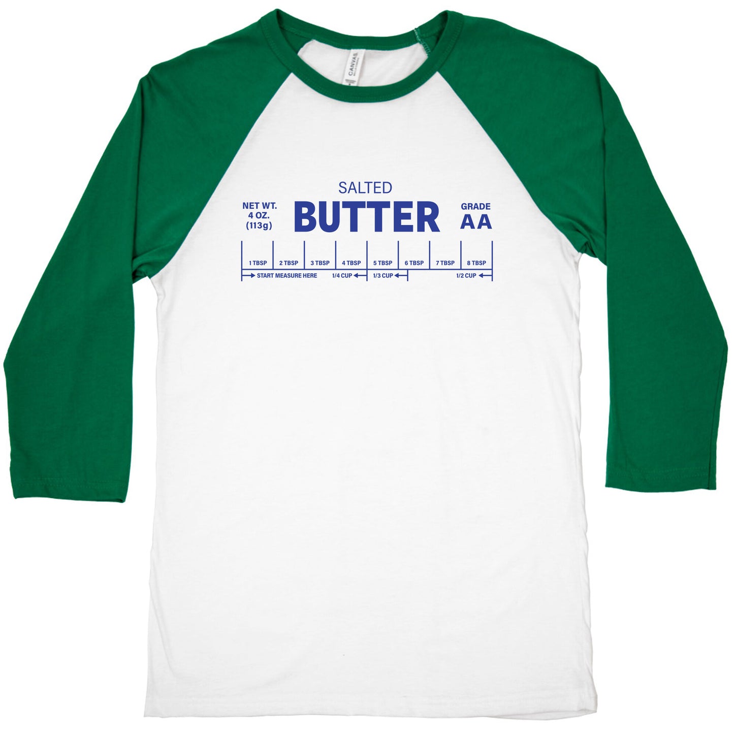 Salted Butter Baseball Tee