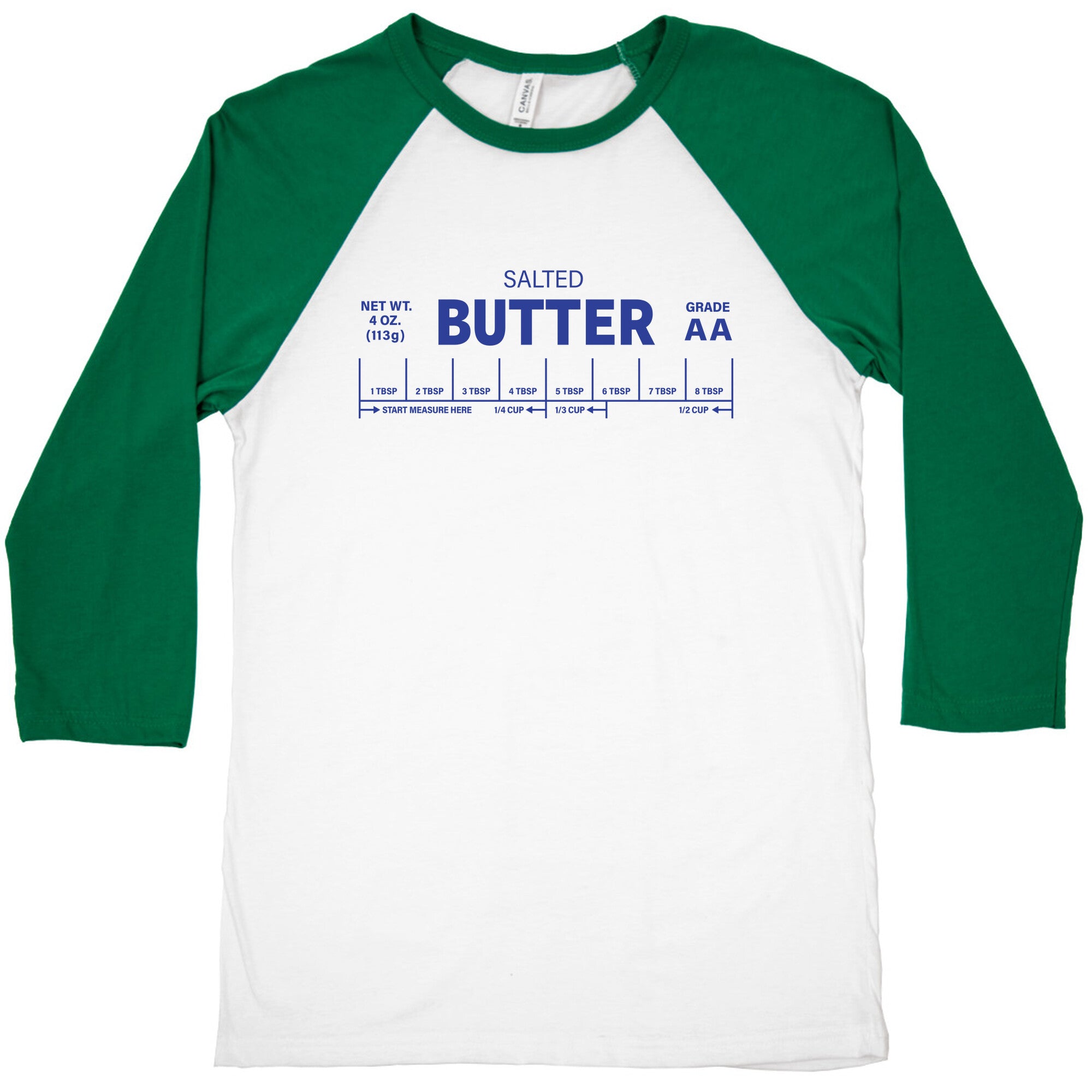Salted Butter Baseball Tee