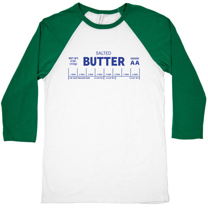 Salted Butter Baseball Tee
