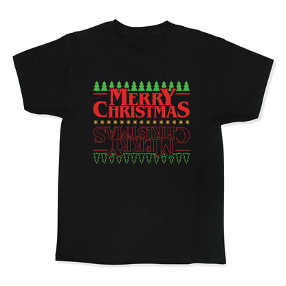 Christmas Upside Down Kids Tee