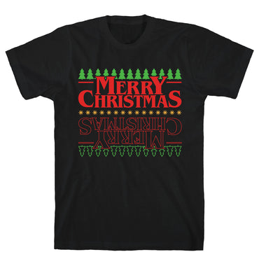Christmas Upside Down T-Shirt