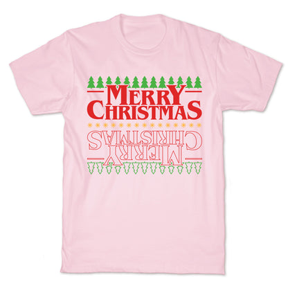 Christmas Upside Down T-Shirt