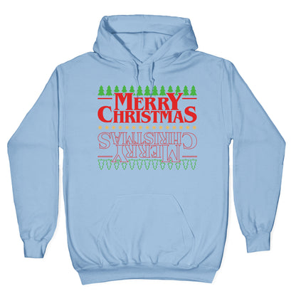 Christmas Upside Down Hoodie