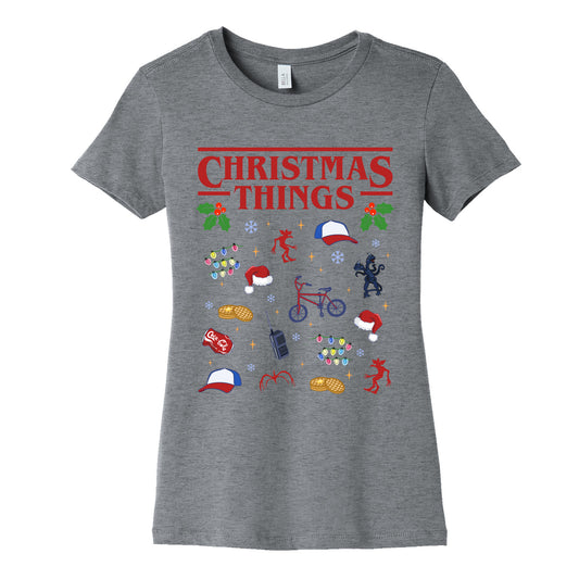 Christmas Things Womens Cotton Tee