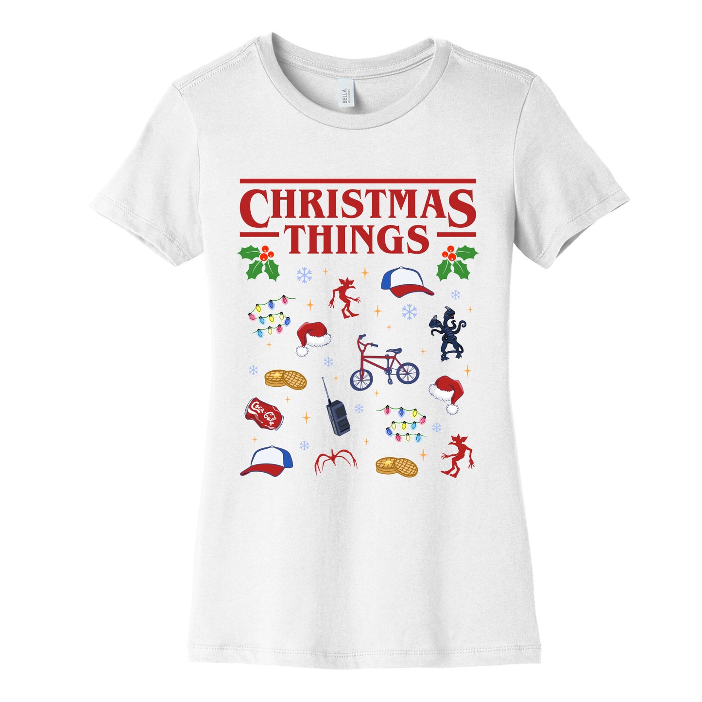 Christmas Things Womens Cotton Tee