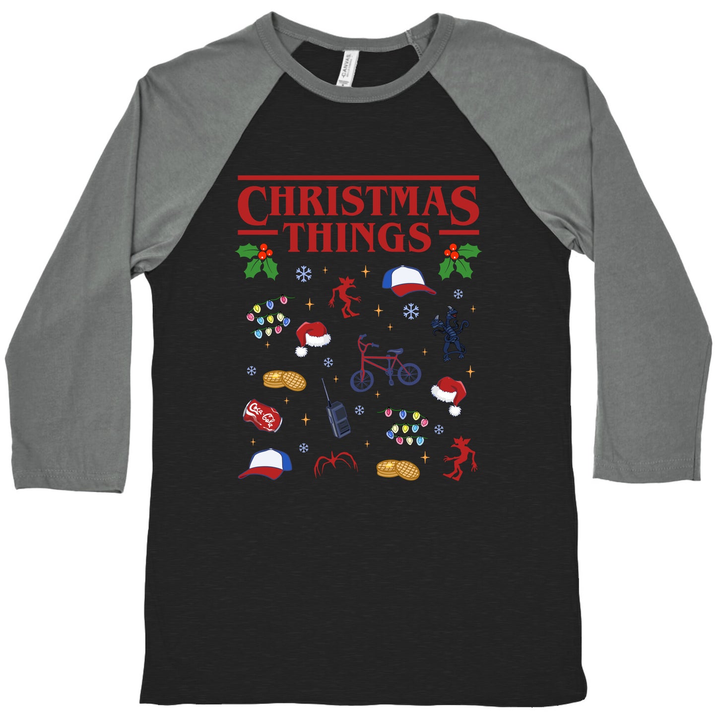 Christmas Things Baseball Tee