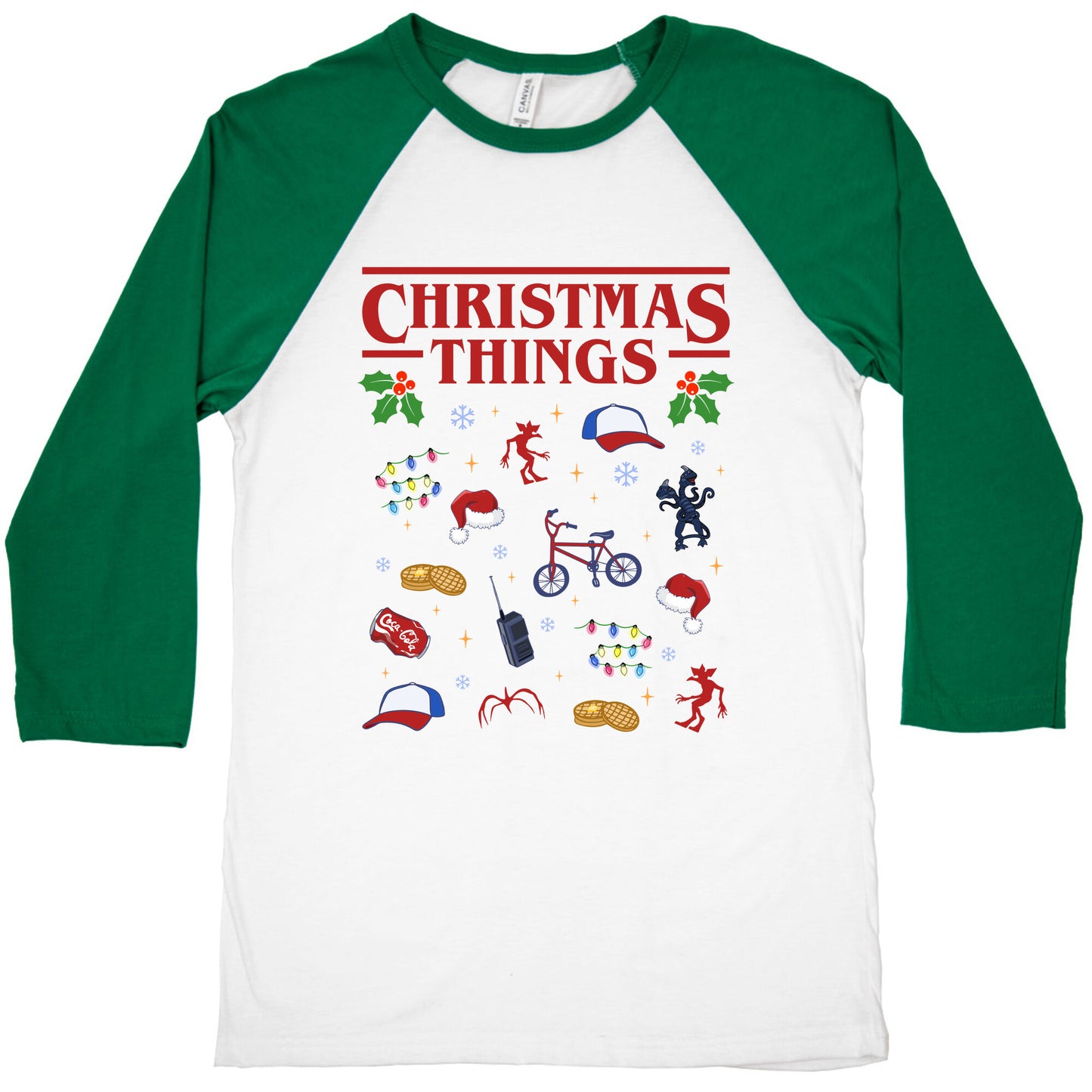 Christmas Things Baseball Tee