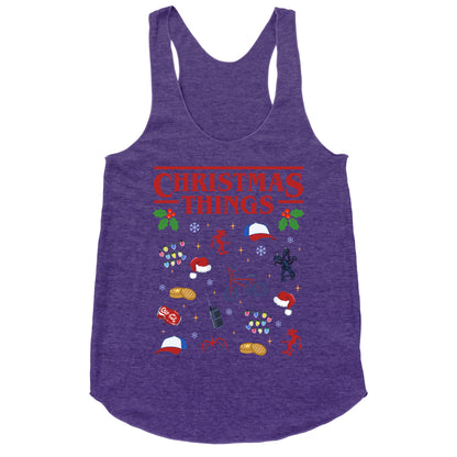 Christmas Things Racerback Tank