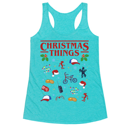 Christmas Things Racerback Tank