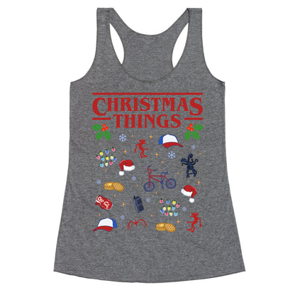 Christmas Things Racerback Tank