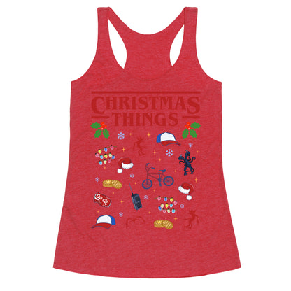Christmas Things Racerback Tank