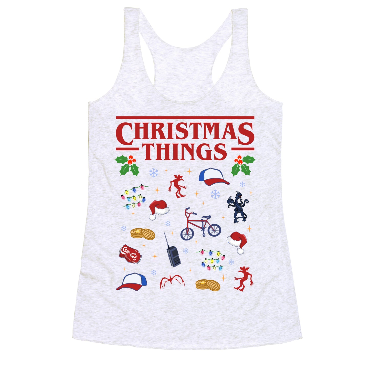 Christmas Things Racerback Tank