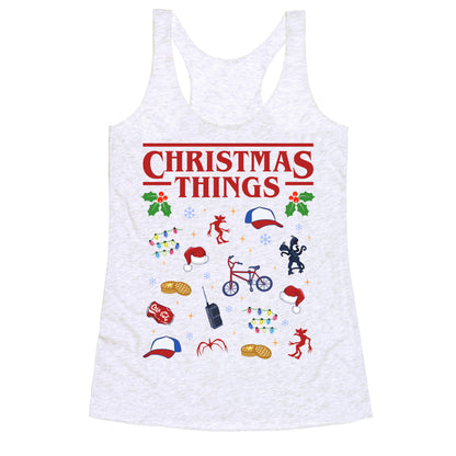 Christmas Things Racerback Tank