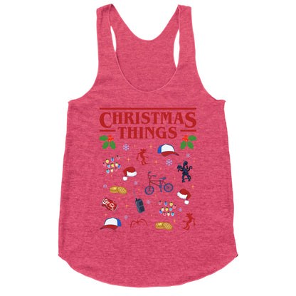 Christmas Things Racerback Tank