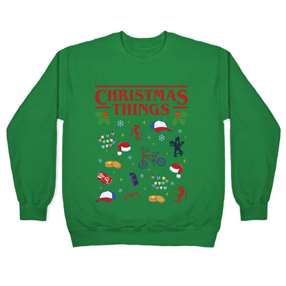 Christmas Things Crewneck Sweatshirt