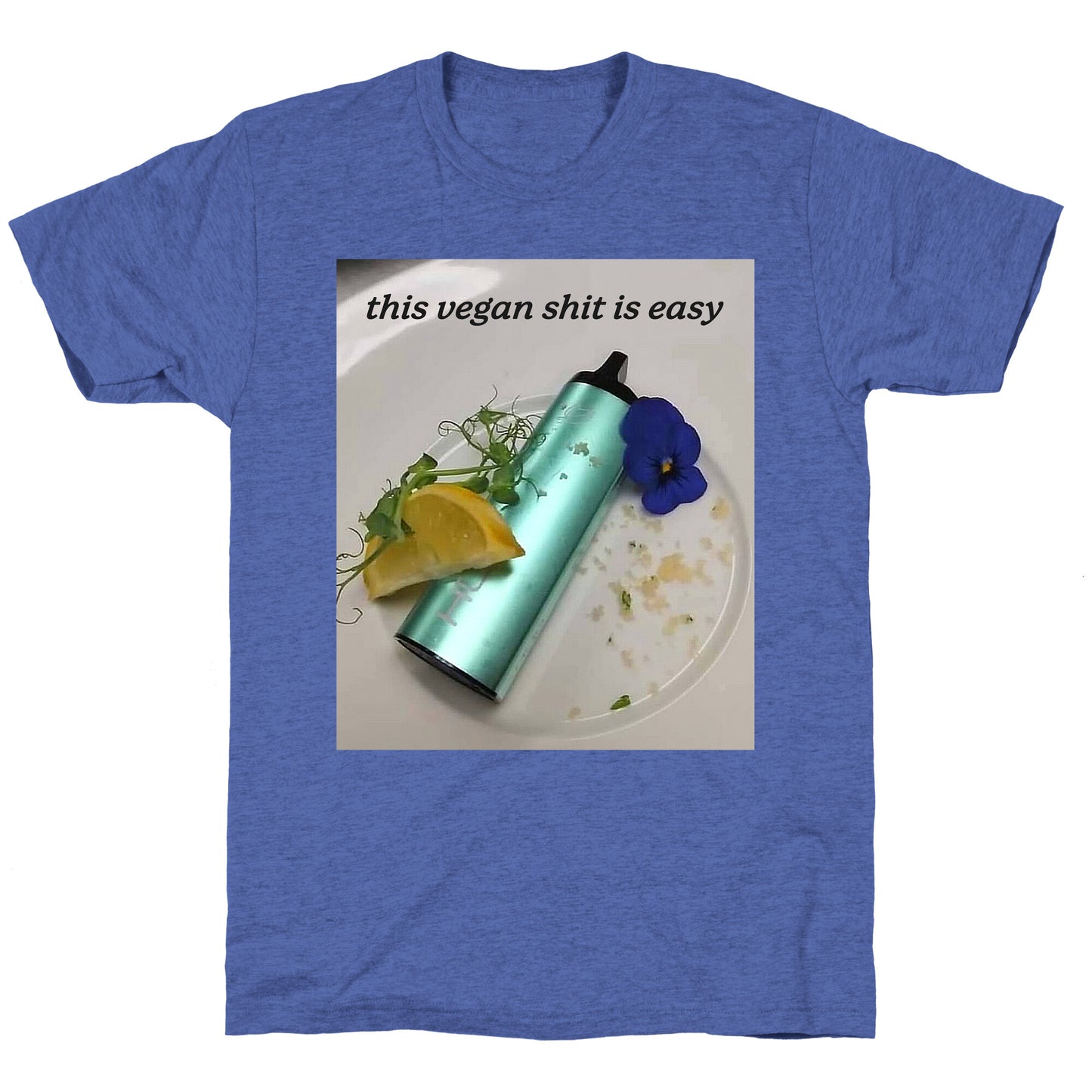 This Vegan Shit is Easy Unisex Triblend Tee